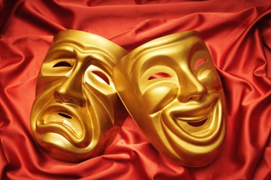 Masks with the theatre concept
